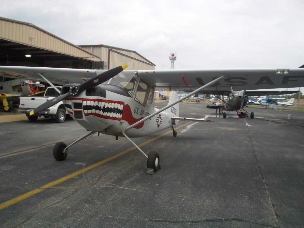 Preserved O-1 Bird Dogs  the type is a familiar sight at airshows.
