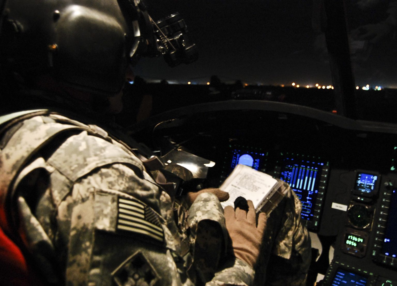 CH-47F Chinook helicopter of the 4th Infantry Division in Iraq