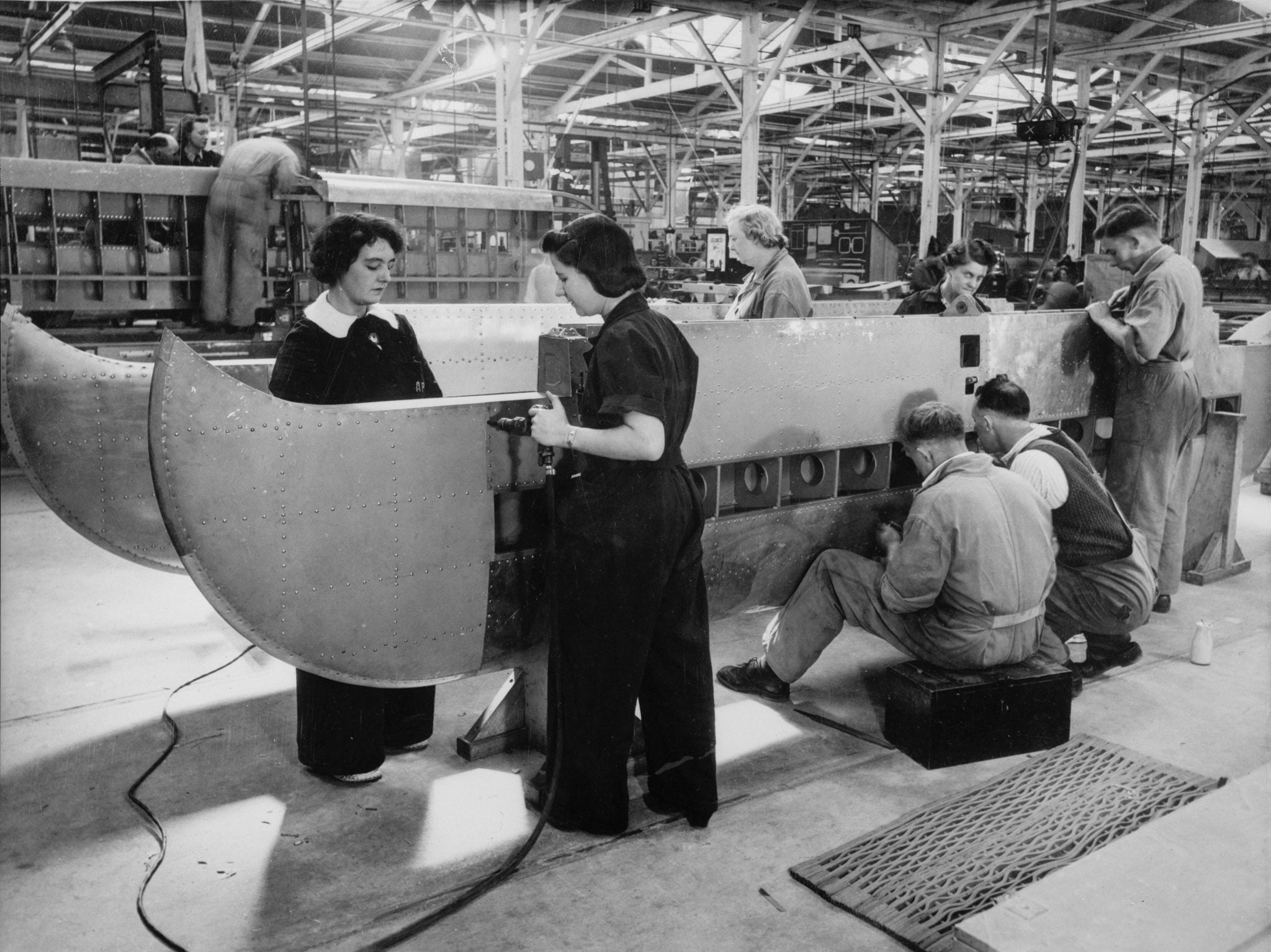 DAP Beaufort tailplane assembly, Australia, c.1942