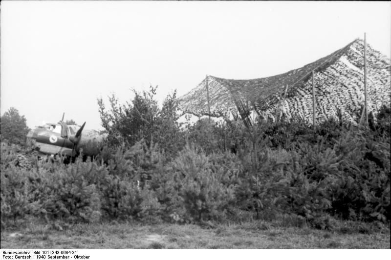 Camouflaged Dornier Do 17, 1940