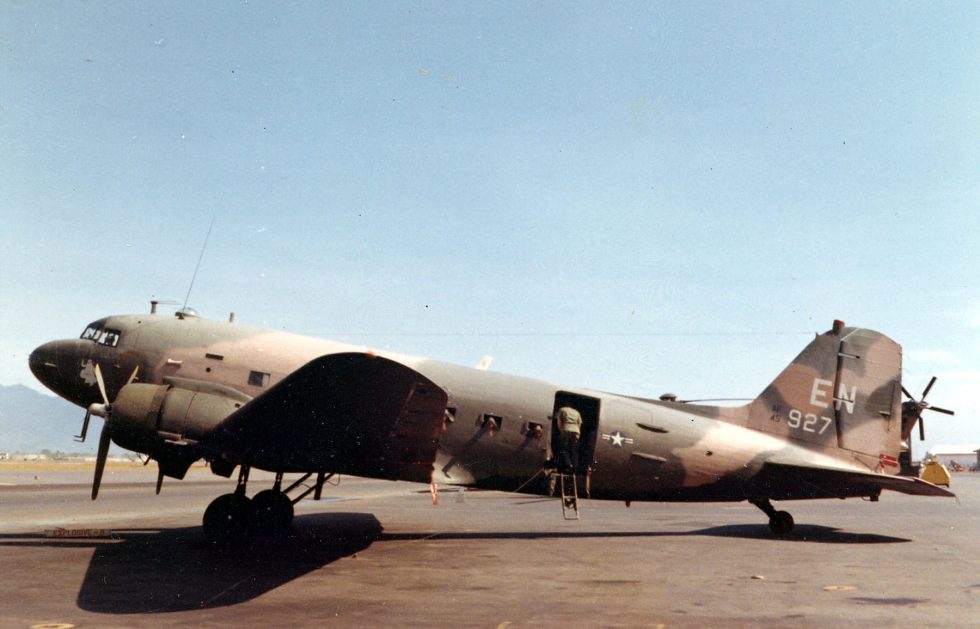 A 4th SOS AC-47D Spooky, September 1968  a WWII airframe at war again.