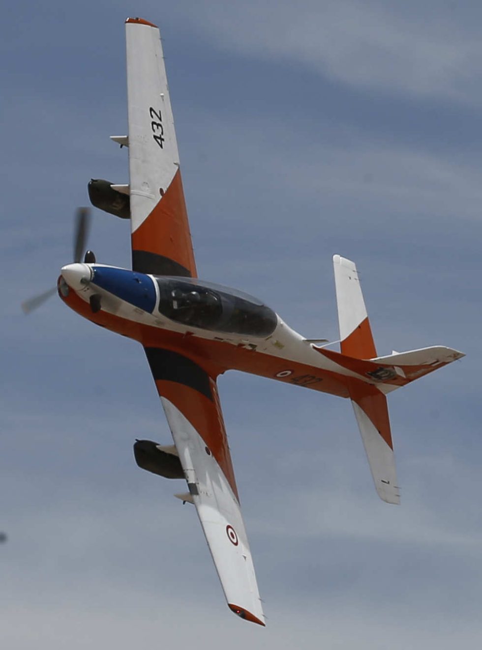 A Peruvian Air Force EMB-312 Tucano one of many Latin American operators.