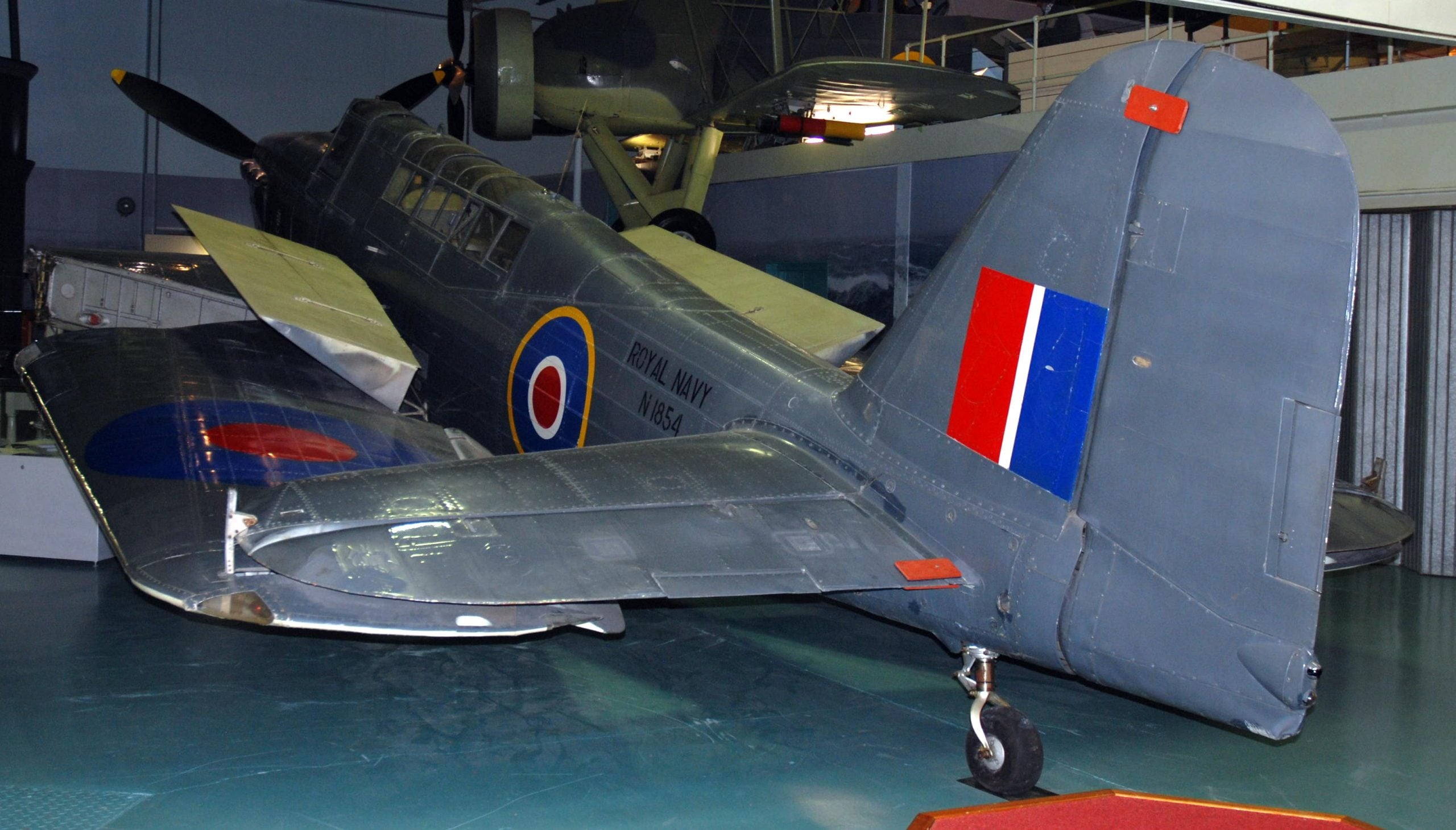 Fairey Fulmar carrier fighter of the Fleet Air Arm