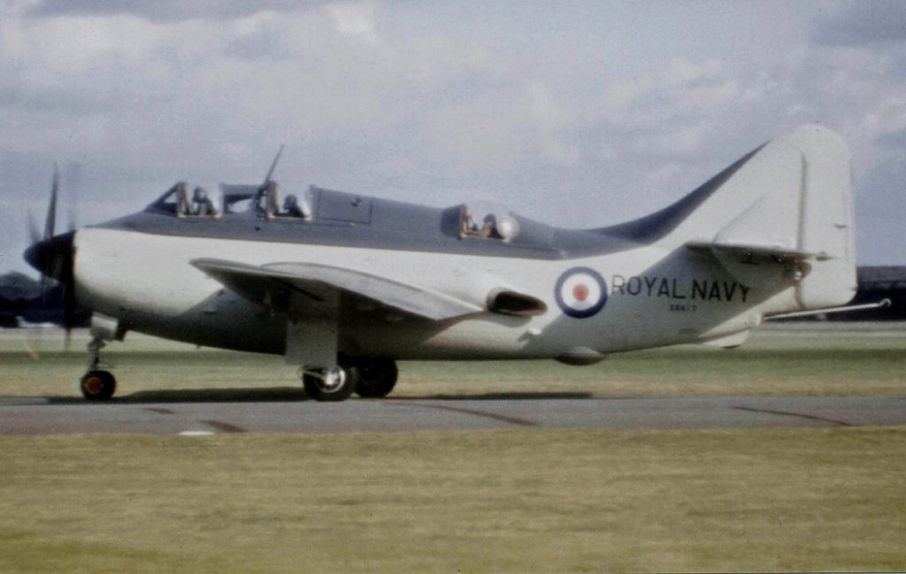 Fairey Gannet AS.4 anti-submarine aircraft, 1956. Photo: RuthAS / Wikimedia Commons (CC BY 3.0).