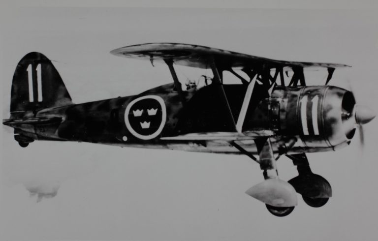 A Fiat CR.42 Falco in Italian service