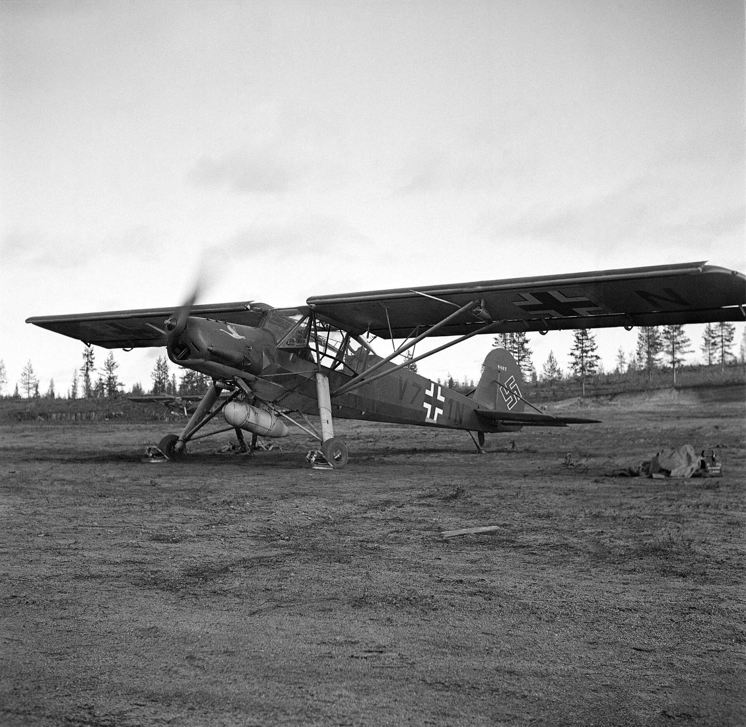 Fieseler Fi 156 Storch in Finnish service