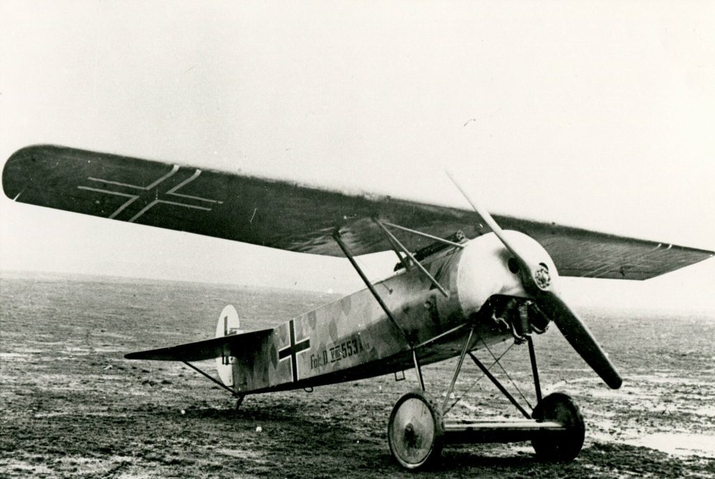 A Fokker D.VIII in the Netherlands, 1918 — Anthony Fokker’s post-war home operated a handf
