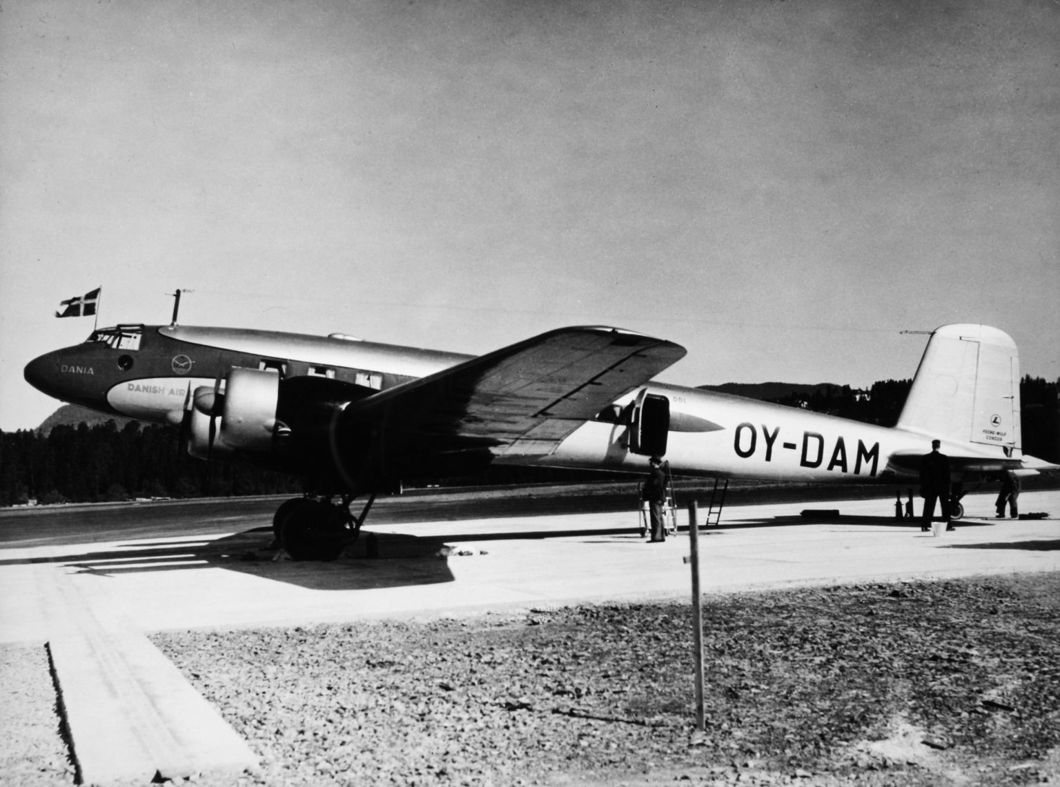 Danish DDL Focke-Wulf Fw 200 Condor airliner
