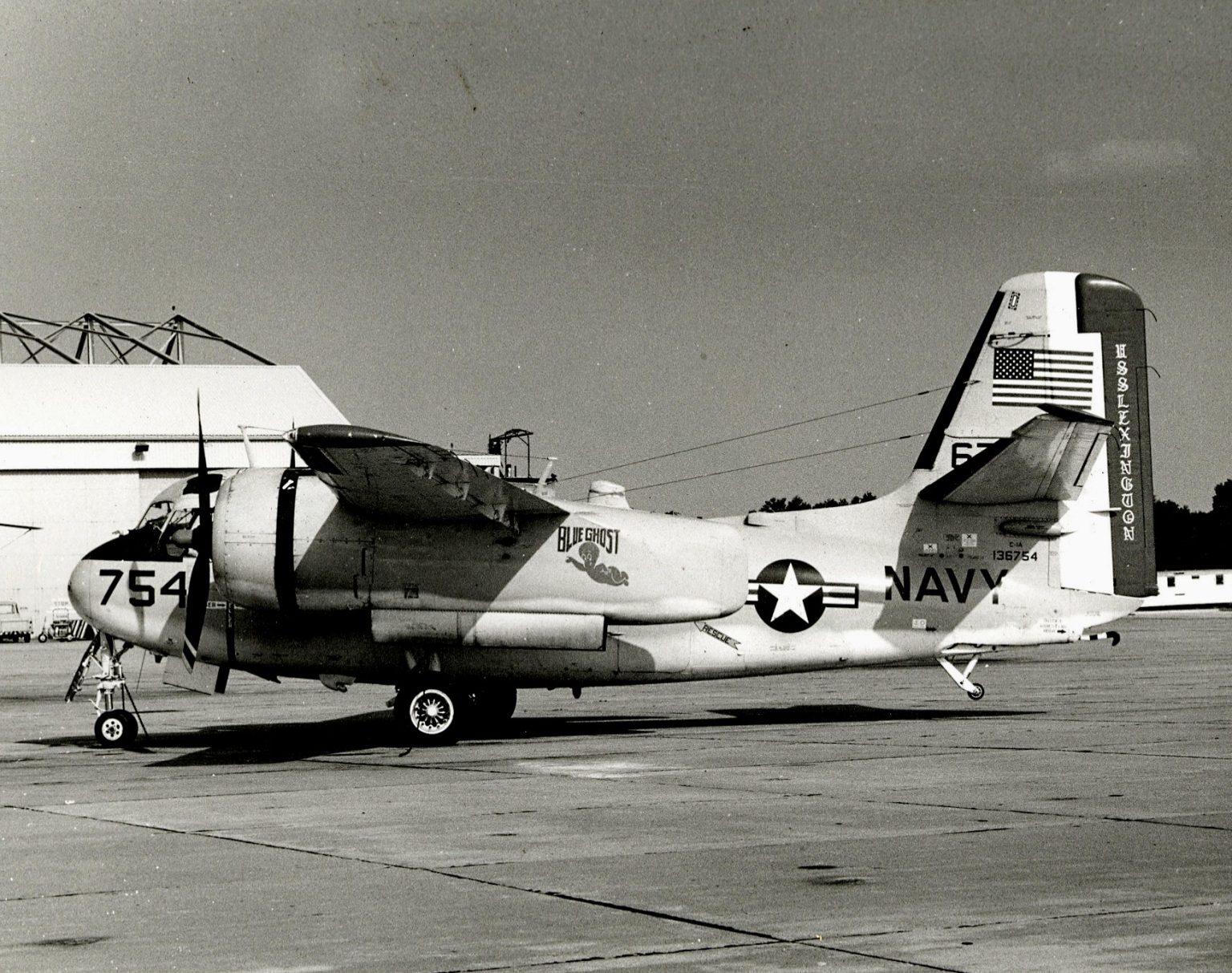 Grumman C-1A Trader carrier delivery aircraft. Photo: US Navy, public domain.