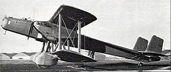 Handley Page Heyford serial K5188