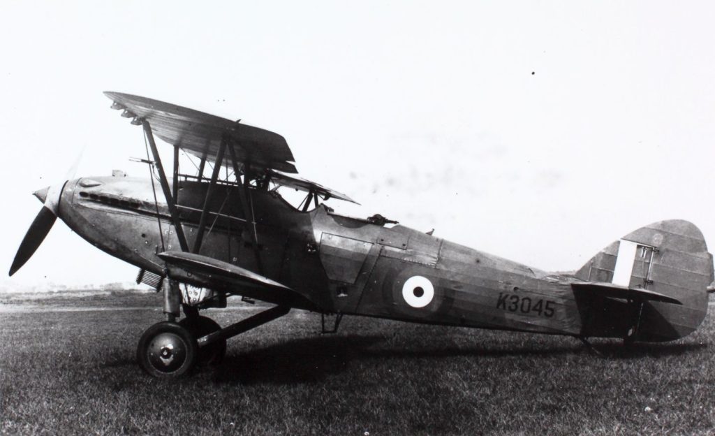 Hawker Hart I K3045 of the RAF. Photo: San Diego Air & Space Museum Archives, public domain.