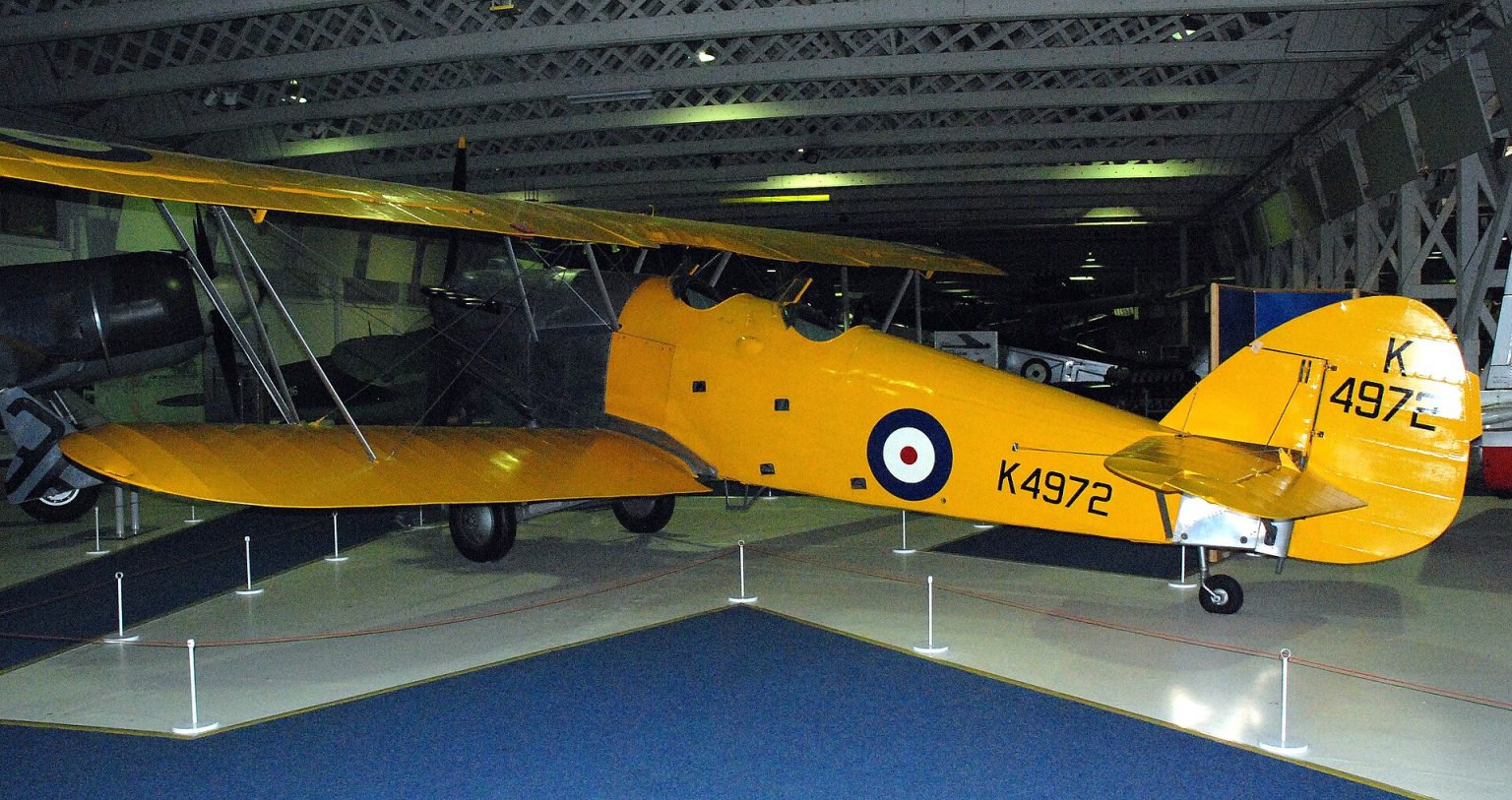 Hawker Hart Trainer at the RAF Museum, Hendon. Photo: Roland Turner / Wikimedia Commons (CC BY-SA 2.0).