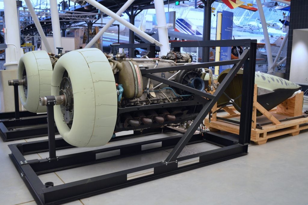 Daimler-Benz DB 603 engine of the surviving Heinkel He 219 Uhu