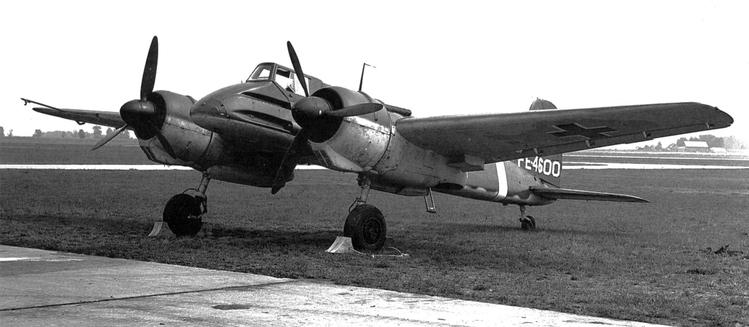 Henschel Hs 129 B, the Luftwaffe twin-engine armoured anti-tank aircraft