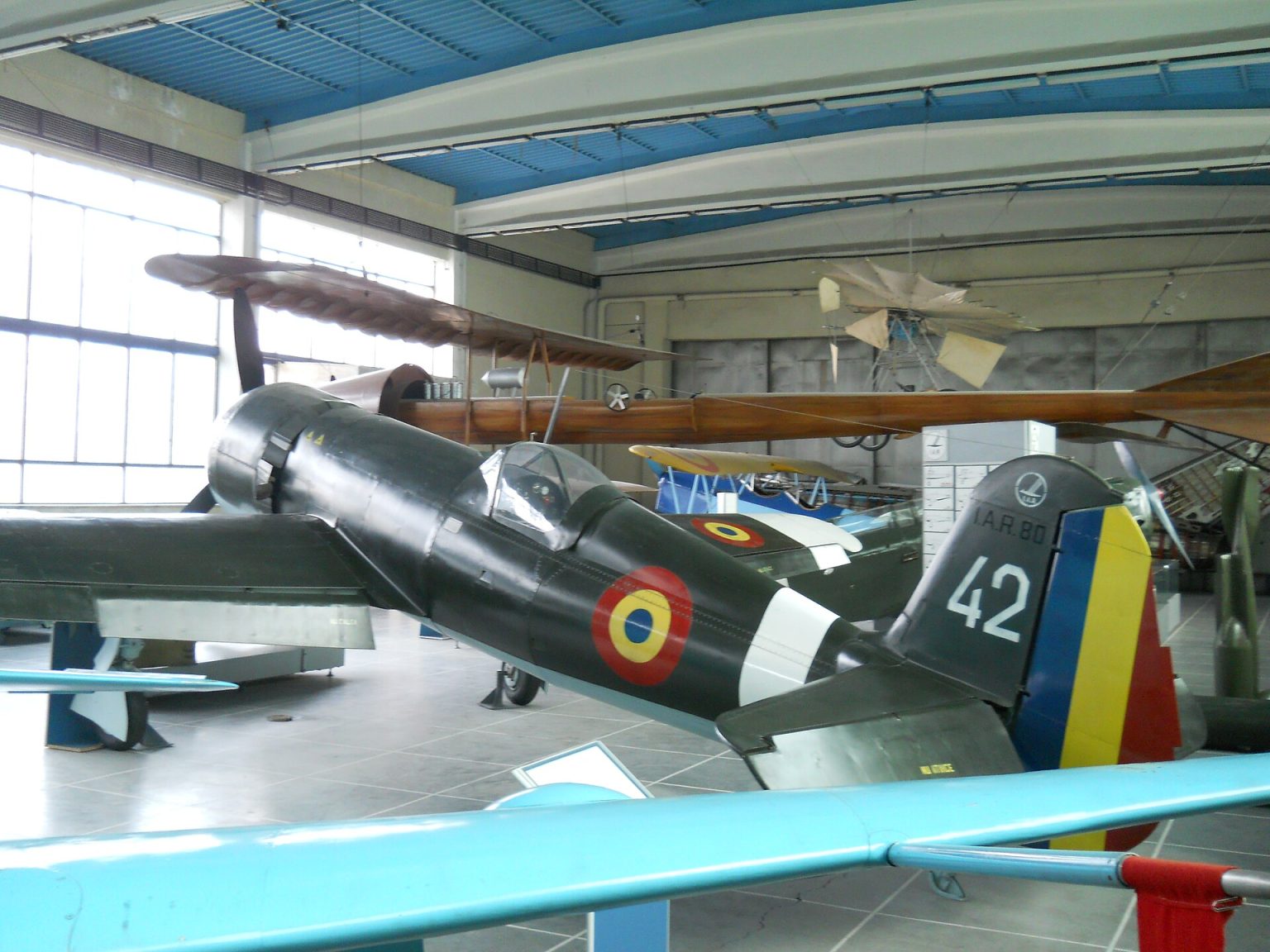 An IAR 80 reproduction aircraft