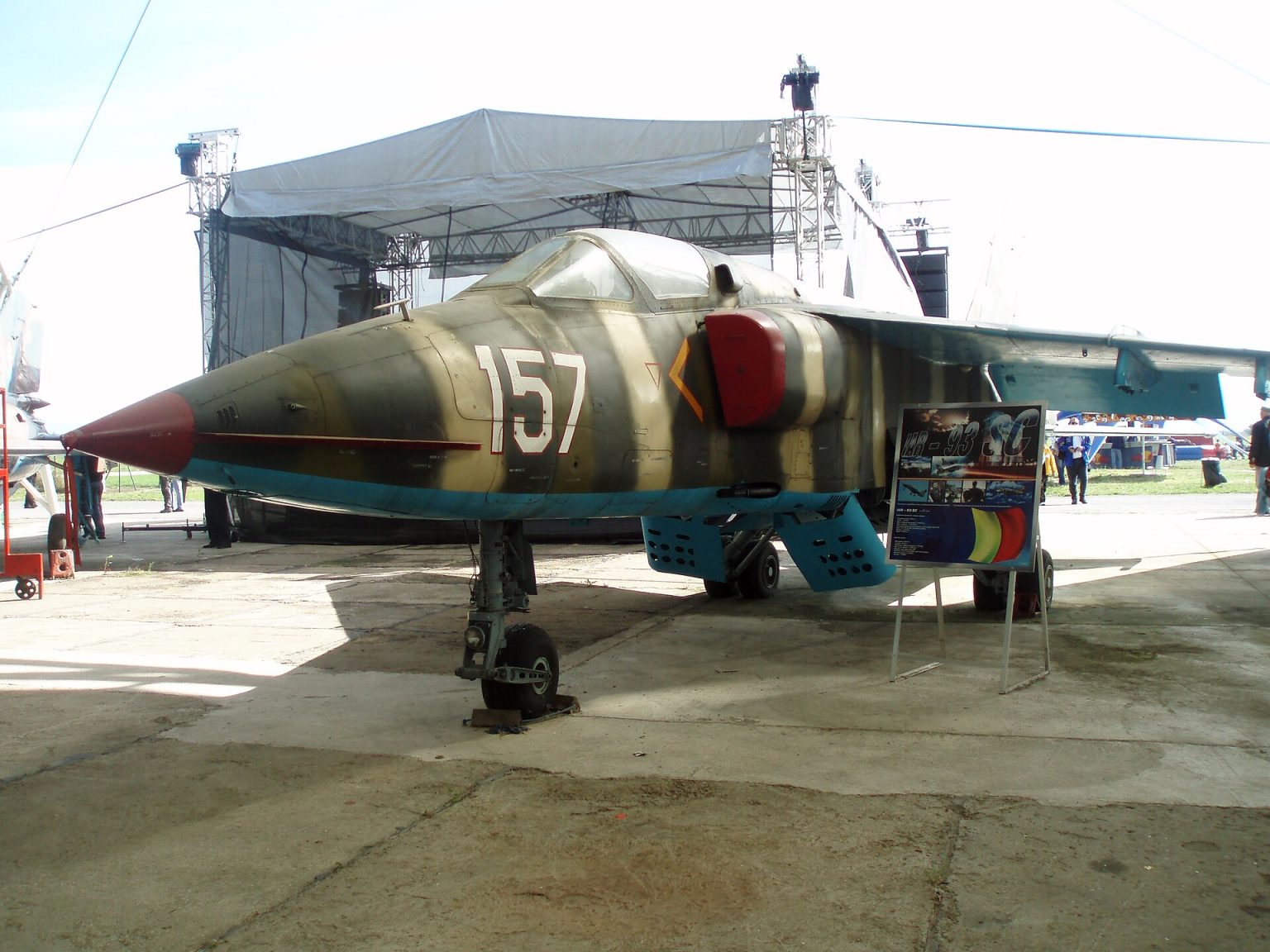 IAR-93 Vultur, the Romanian-built version, at the Museum of Aviation in Kosice. Photo: ZemplinTemplar / Wikimedia Commons (CC BY-SA 4.0).