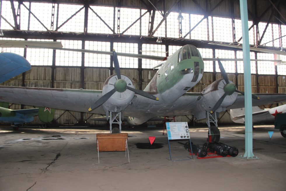 The Ilyushin DB-3  the direct predecessor from which the Il-4 evolved.