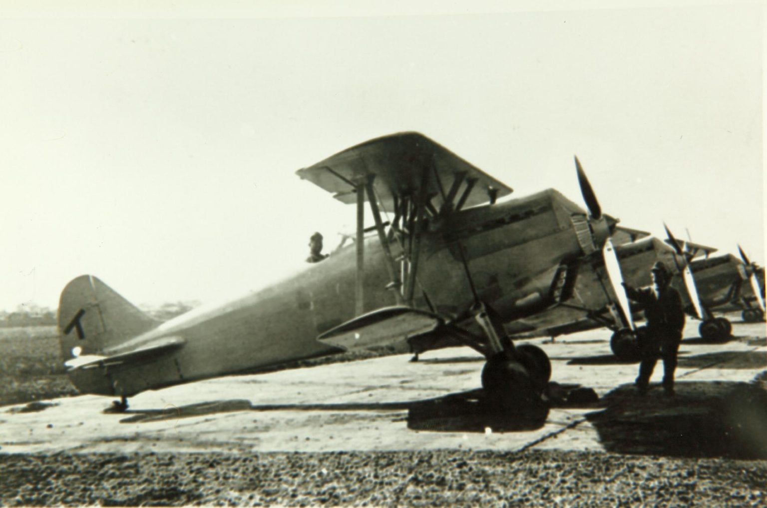 Kawasaki Ki-10 Perry biplane fighter