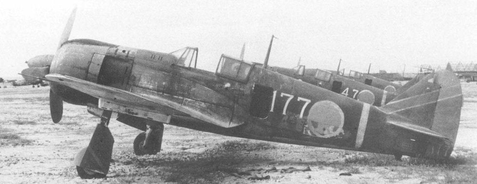 Ki-100s of the 59th Sentai photographed in Japan, August 1945  the last summer of the war.