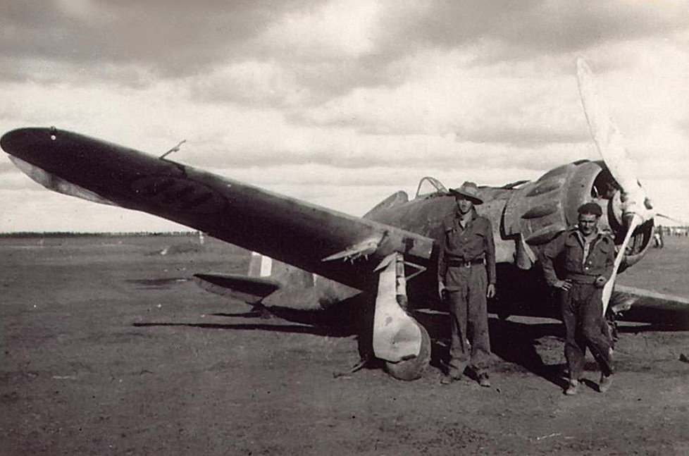 Macchi C.200 Saetta at Benghazi, Libya, 1942. Public domain.