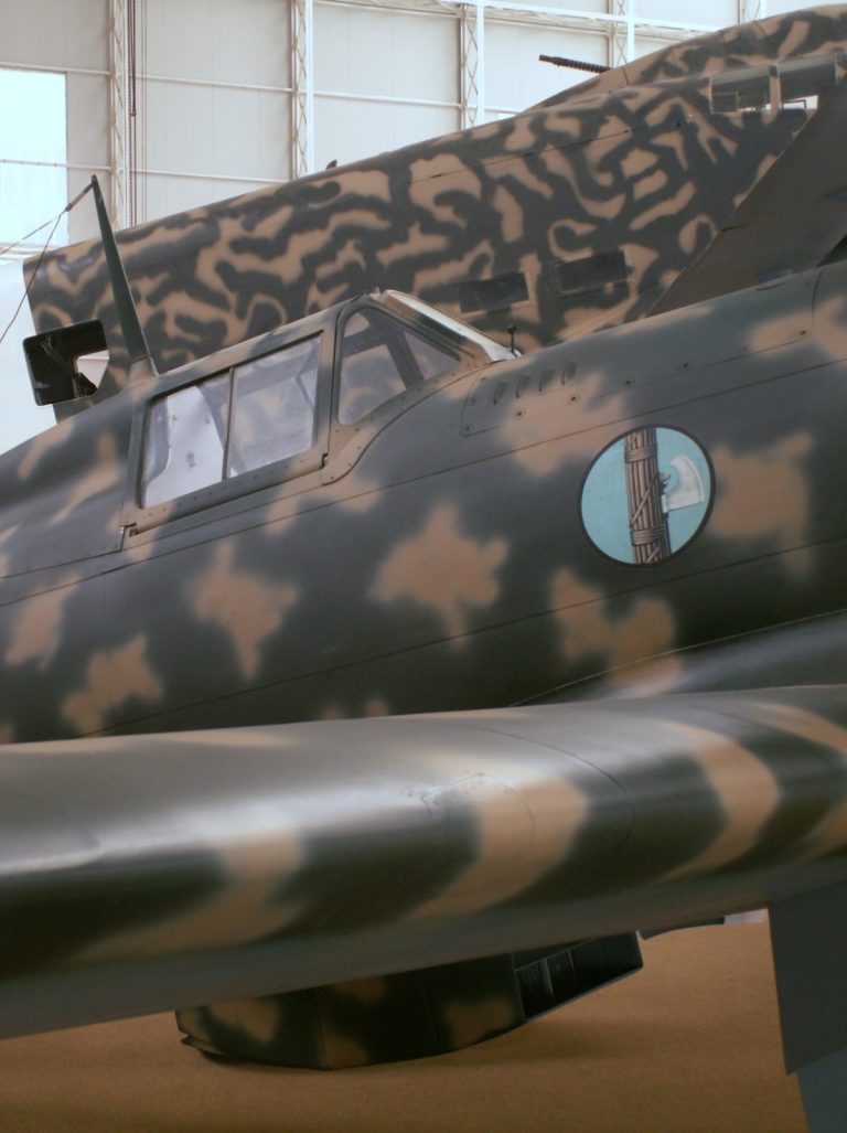 A Macchi C.202 Folgore at the Italian Air Force Museum, Vigna di Valle