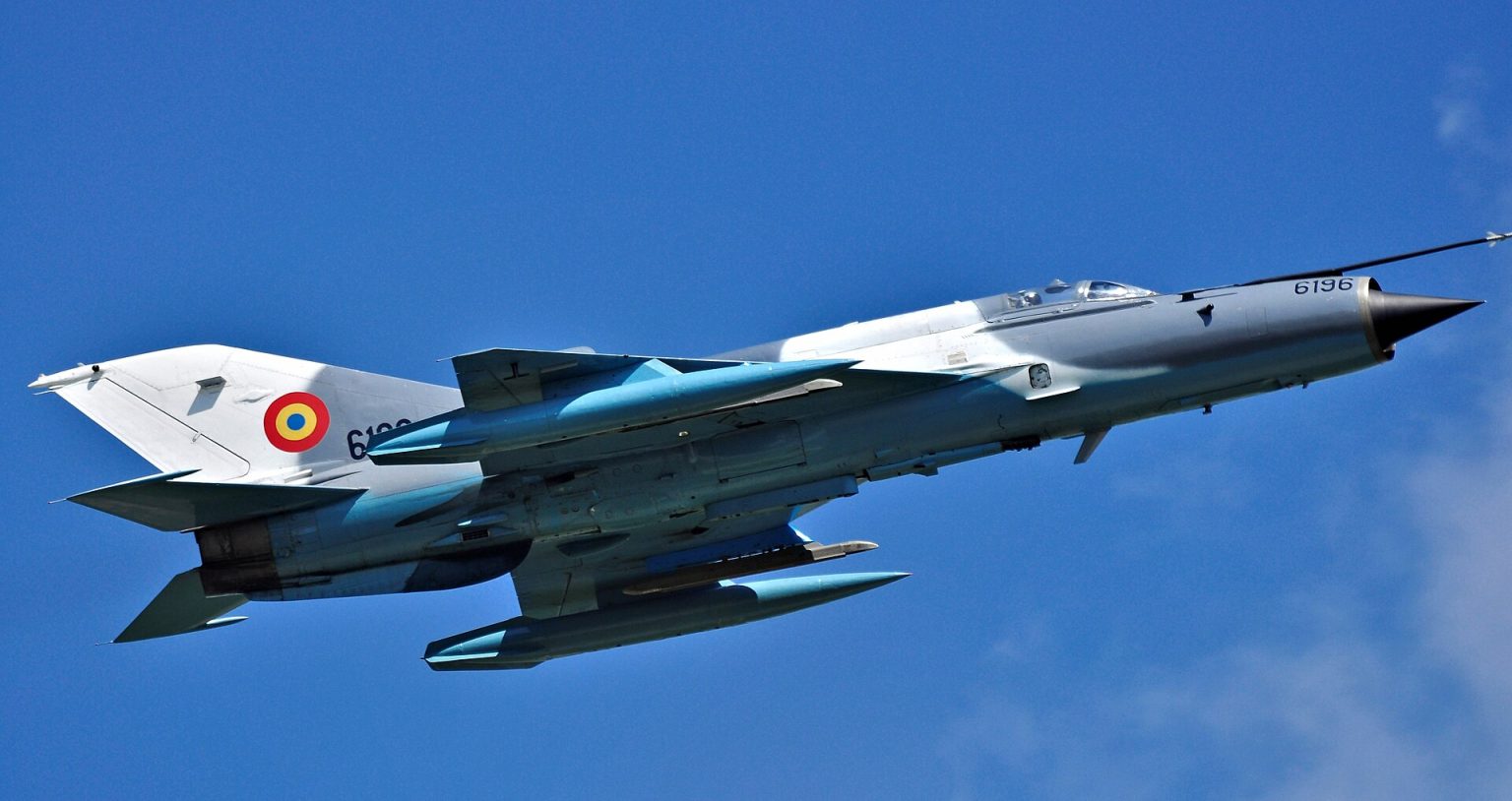 Mikoyan-Gurevich MiG-21 Fishbed in flight