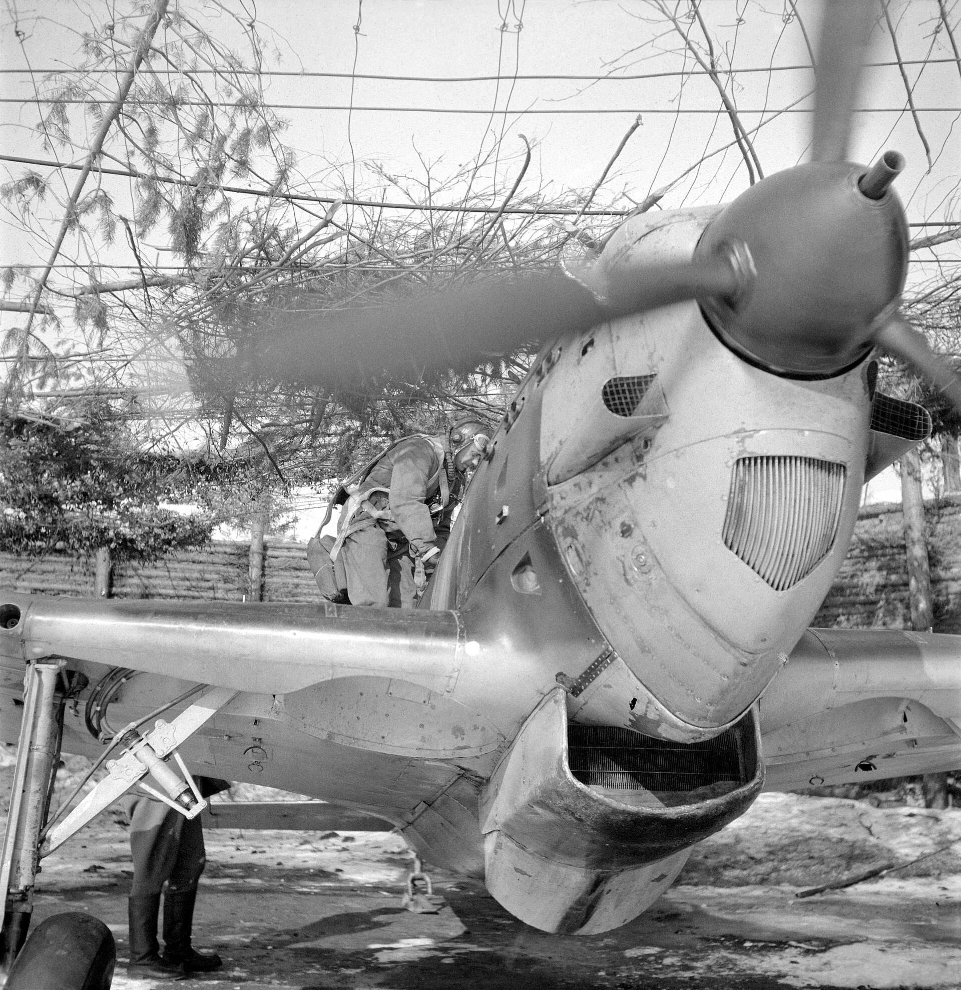 Morane-Saulnier MS.406 fighter, wartime