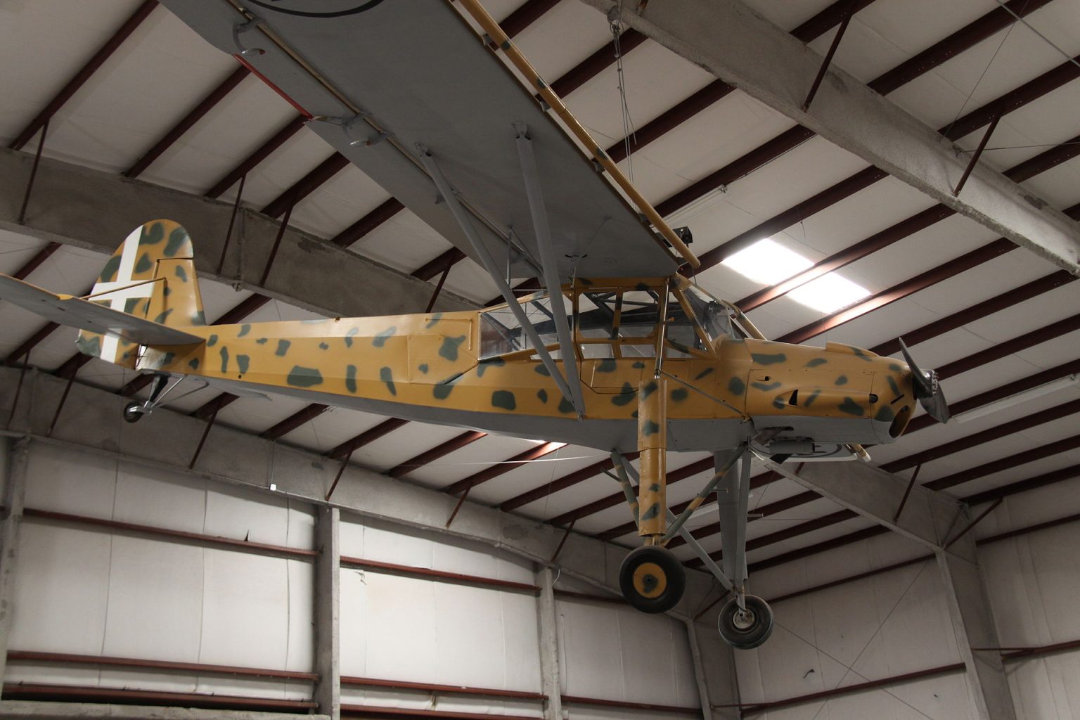 Post-war Morane-Saulnier MS.500 Criquet, a licensed Storch
