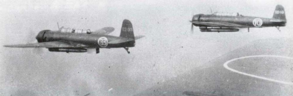 B6N2 Tenzan of the 752nd Kkutai flying in formation.