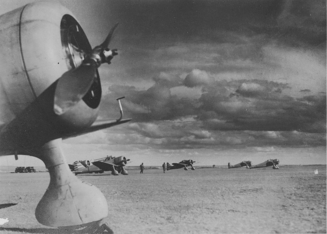 Nakajima Ki-27 Nate fighter of the Imperial Japanese Army at Nomonhan, 1939