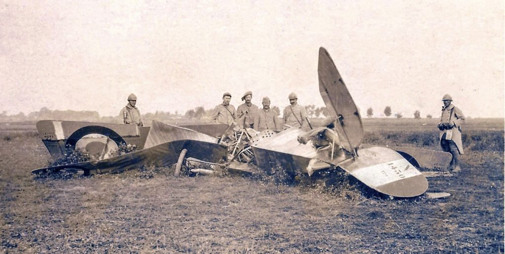 Nieuport 17 number 1430 of Escadrille N.62, August 1916