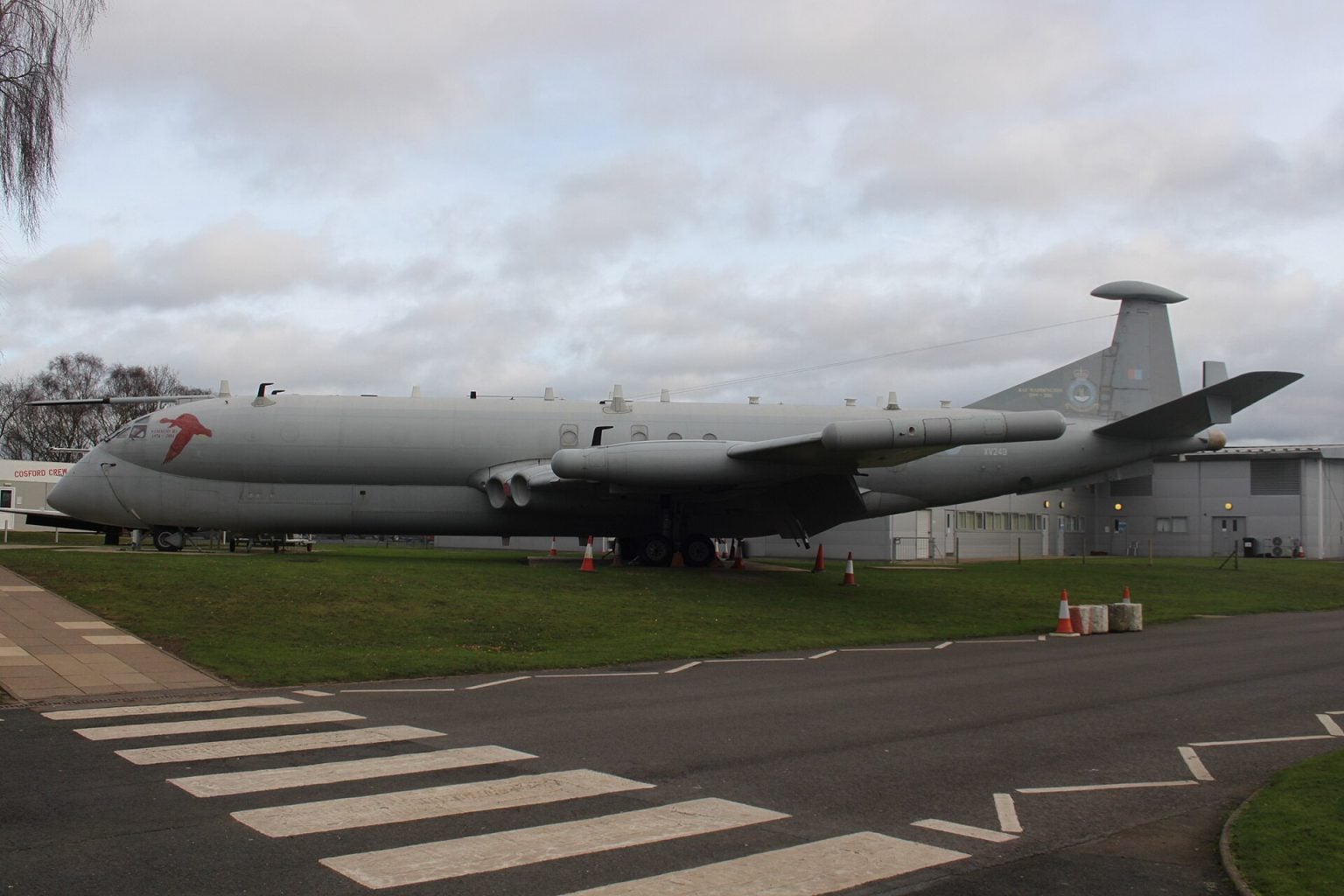 Preserved Nimrod R1 at the RAF Museum Cosford. Photo: Rodw / Wikimedia Commons (CC BY-SA 4.0).
