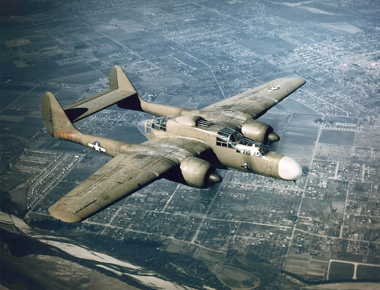 Northrop P-61 Black Widow night fighter