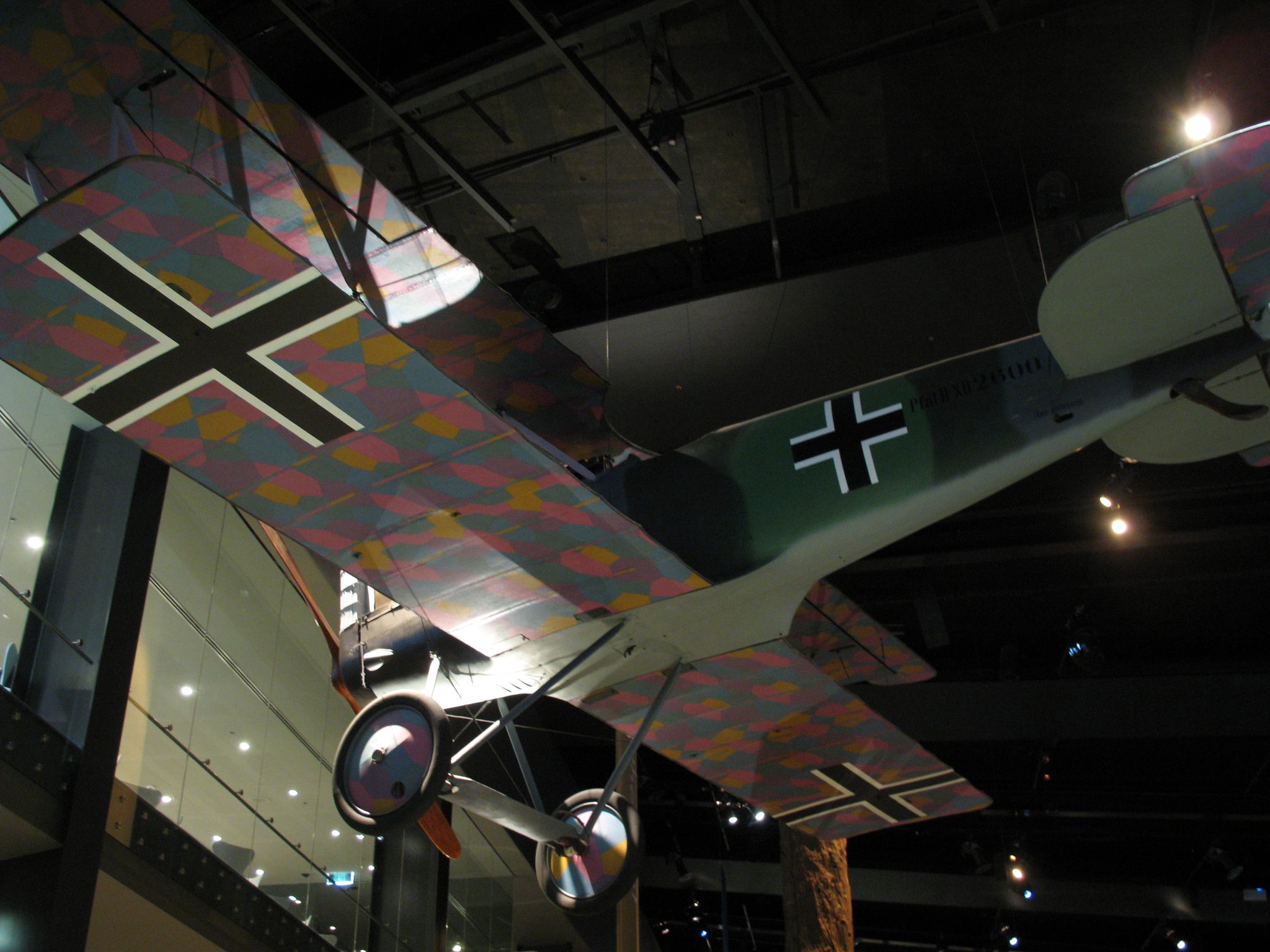 Pfalz D.XII serial 2600/18 at the Australian War Memorial, Canberra