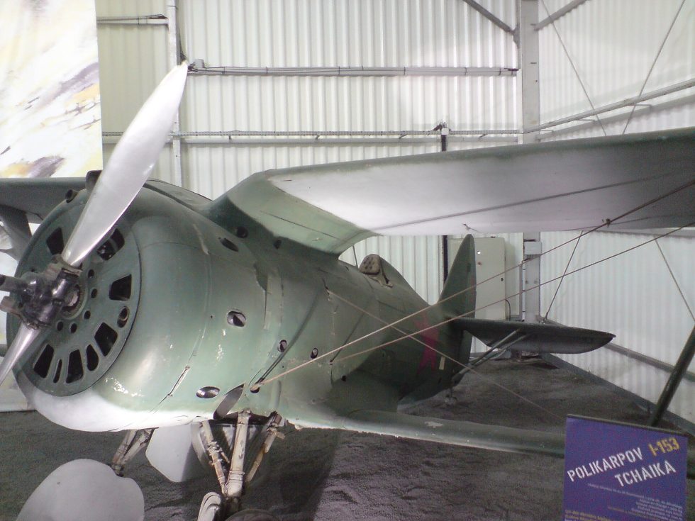 A preserved Chaika on museum display at Le Bourget, France  gull wing and all.