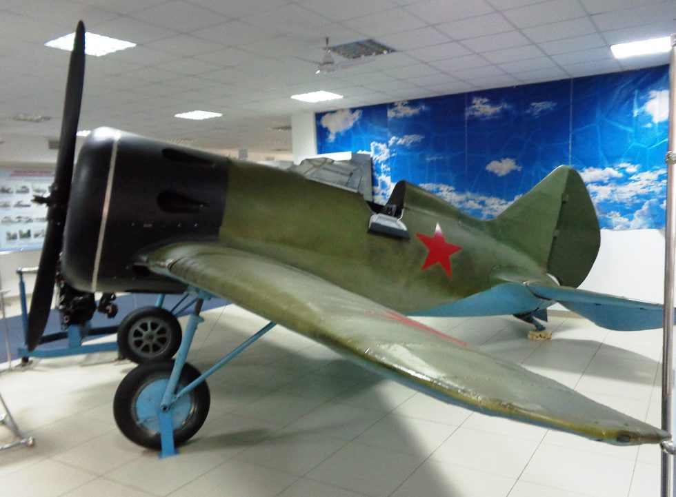 An I-16 with Soviet red stars, preserved at Monino  the fighter of Barbarossa.