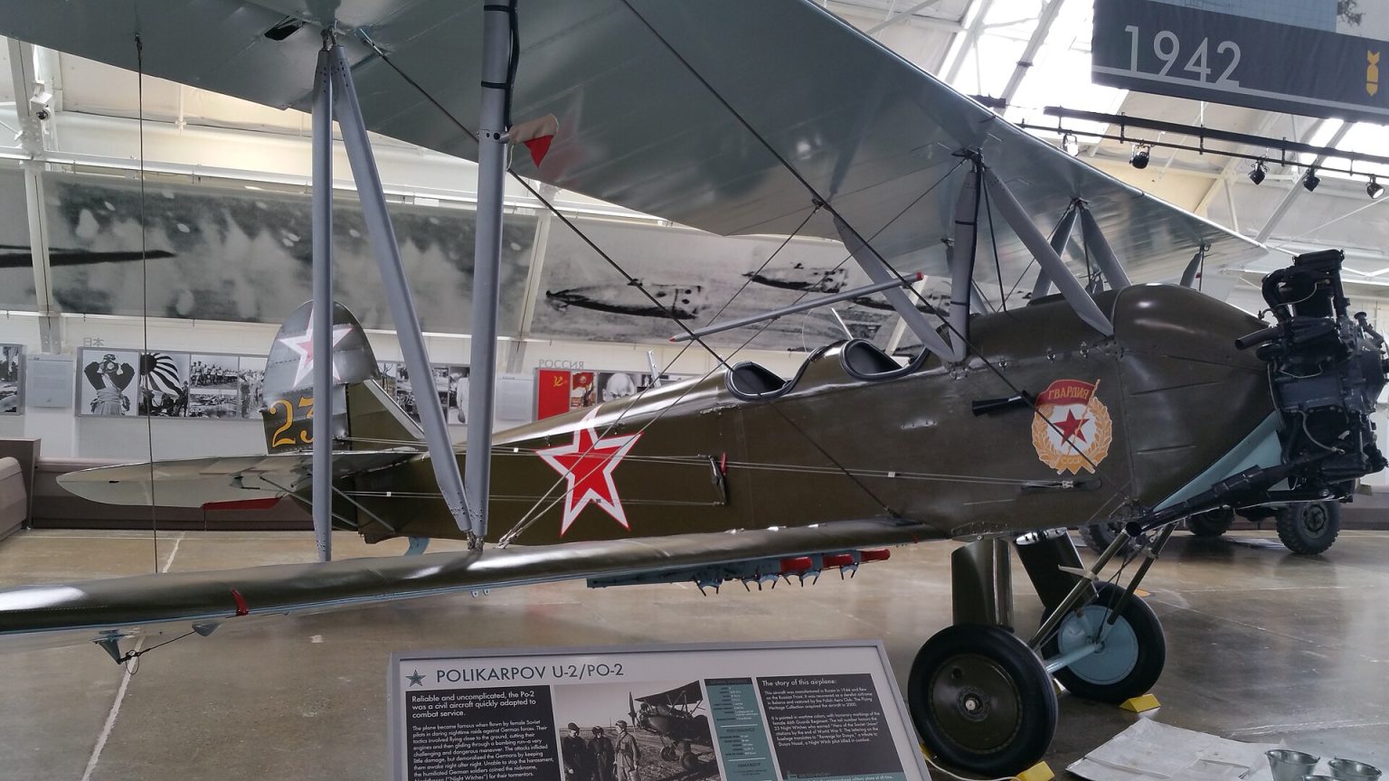 Polikarpov Po-2 biplane, the most-produced biplane in history