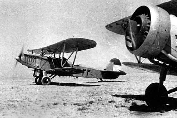 Polikarpov R-5 in Iranian service