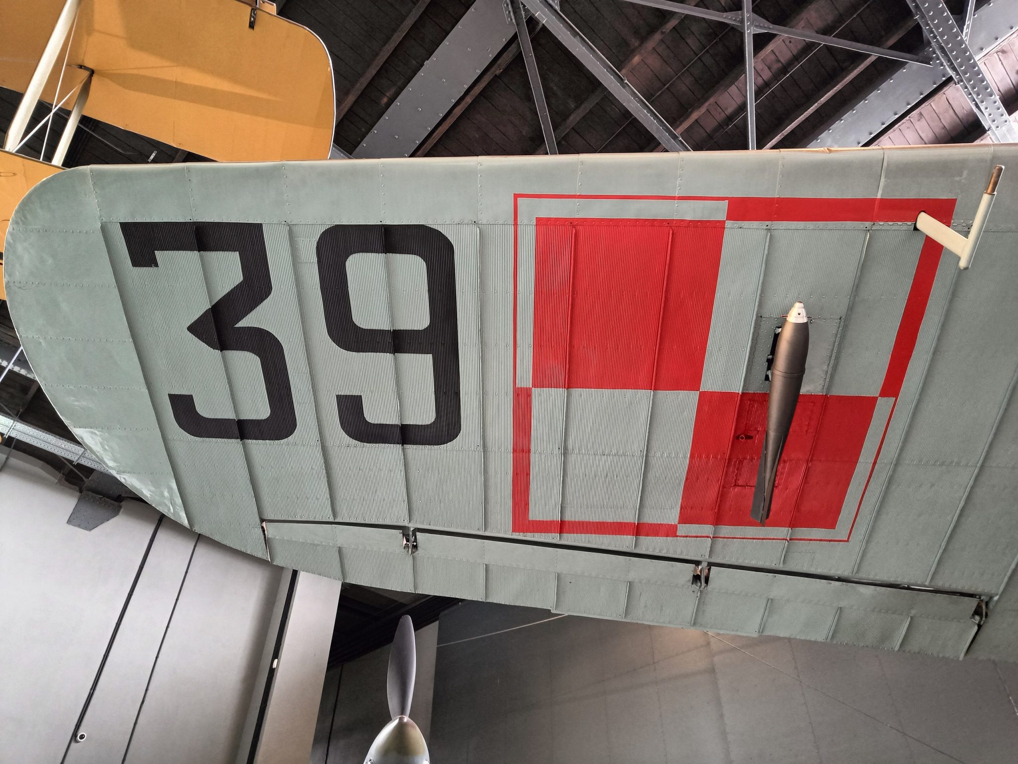 The preserved P.11c showing Puławski&rsquo;s high gull wing and open cockpit. Photo: Zala, CC BY-SA 4.0 via Wikimedia Commons.