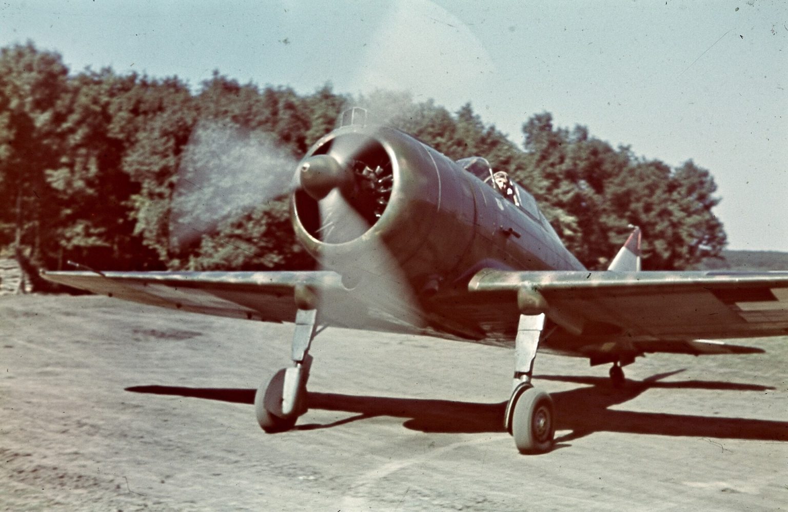 Hungarian Re.2000 Falco of the Magyar Királyi Honvéd Légierő.