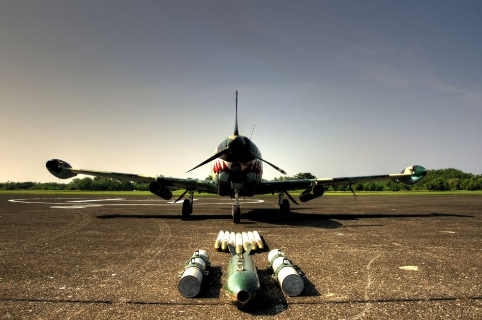A Philippine Air Force SF-260 of the 15th Strike Wing, used for counter-insurgency.