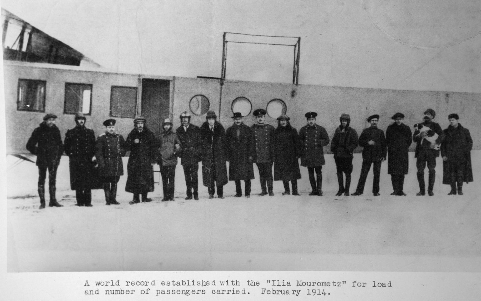 The luxury passenger prototype that started it all — the Ilya Muromets began life as an airliner.