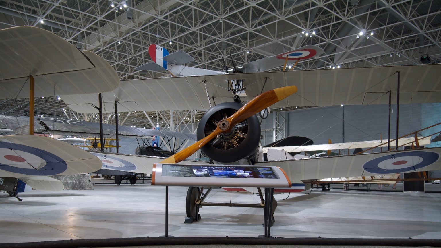 Sopwith 2F.1 Ship Camel N8156 at the Canada Aviation and Space Museum