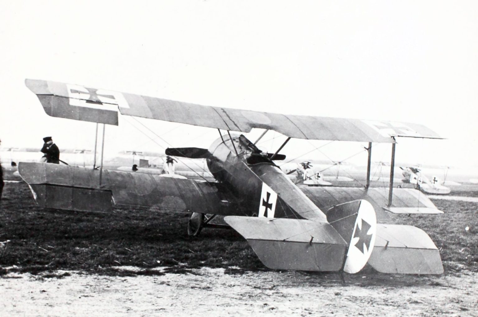 A Sopwith Pup captured during the First World War