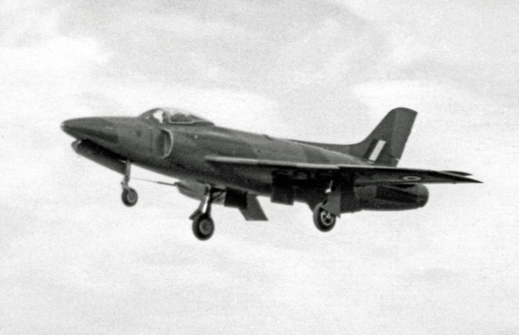 Supermarine Swift FR.5 XD905 at Farnborough, 1955