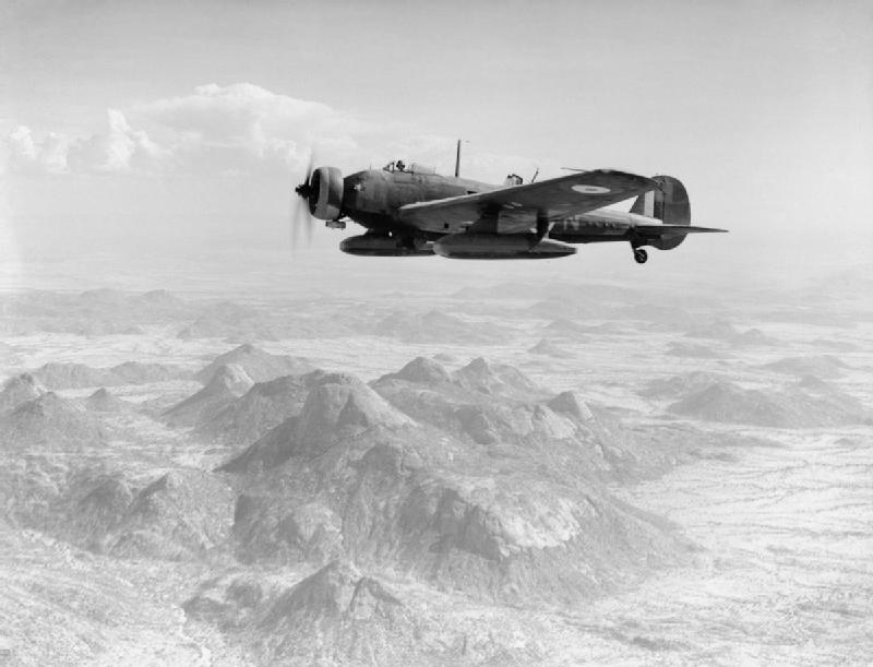 No. 47 Squadron Wellesley over Eritrea