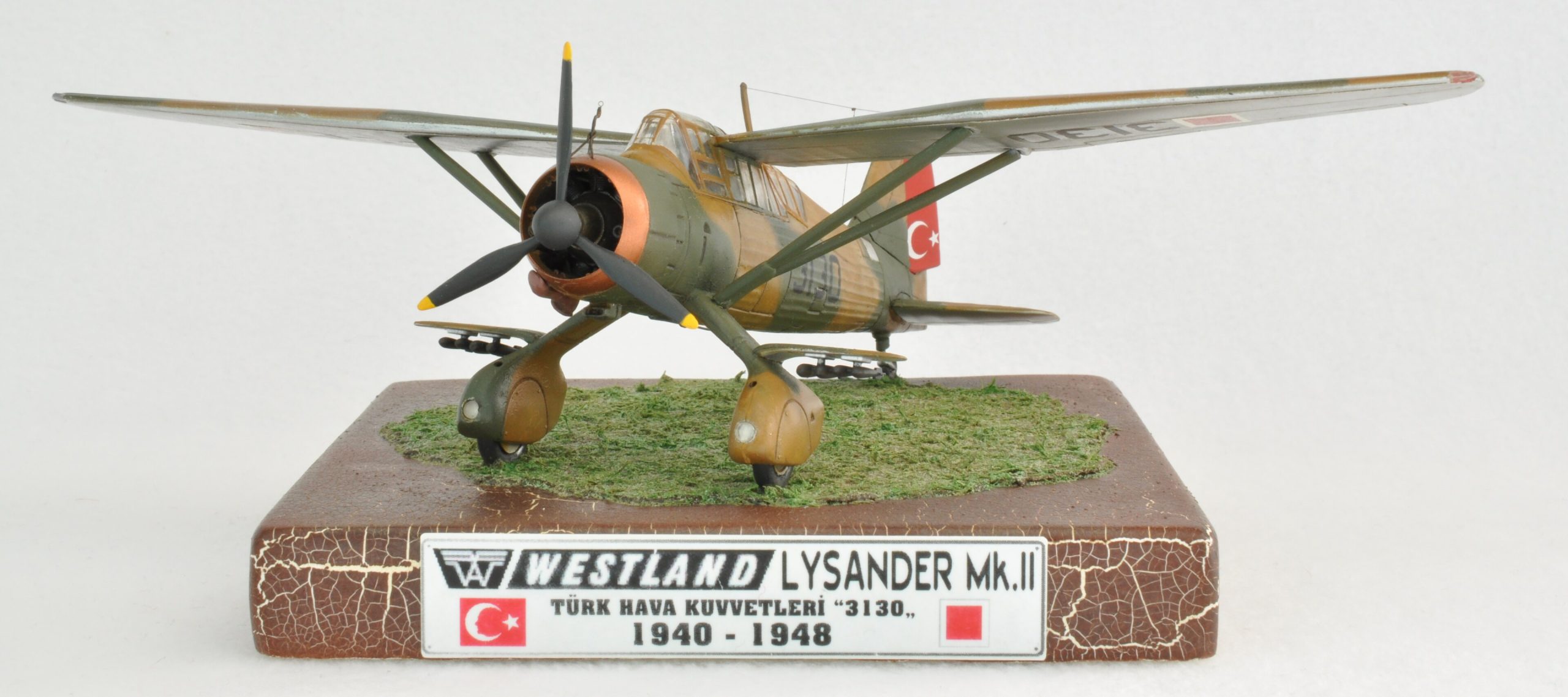 A preserved Westland Lysander army co-operation aircraft