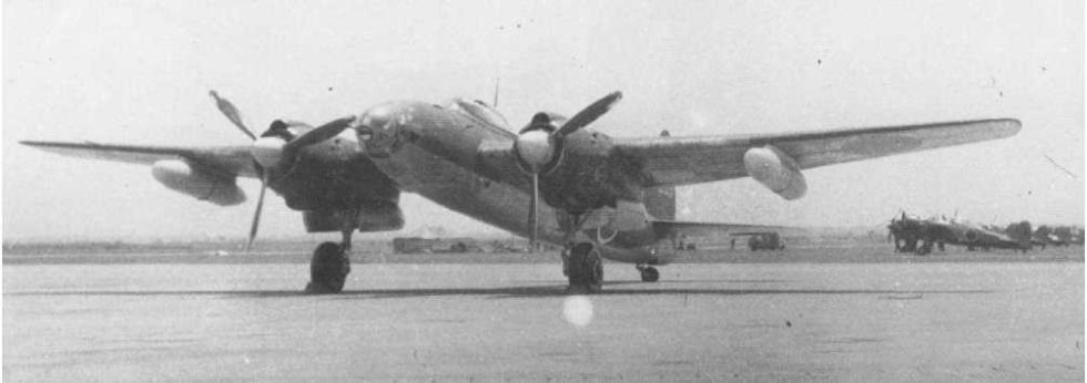 The P1Ys twin Nakajima Homare radials and sleek nose  built for speed.
