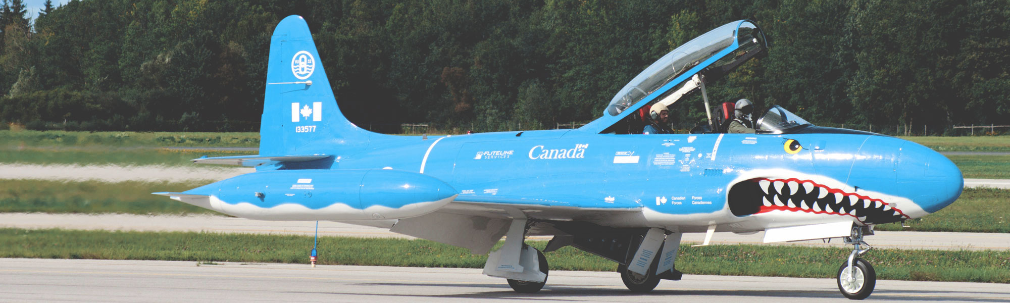 T-33 (T-Bird) in Canada fliegen